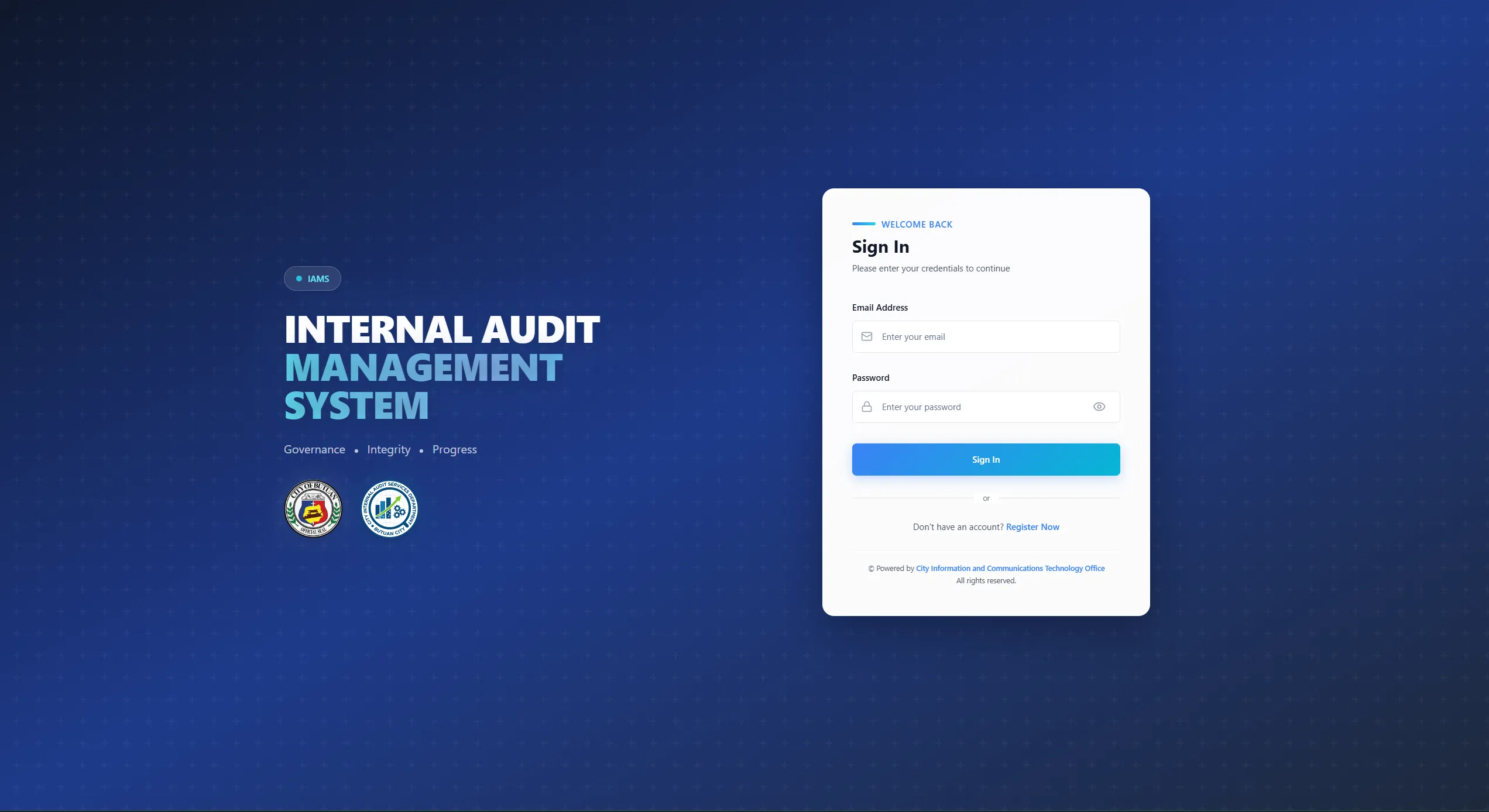 Internal Audit Management System (IAMS)